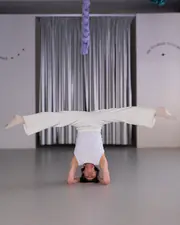 Handstands, in the studio